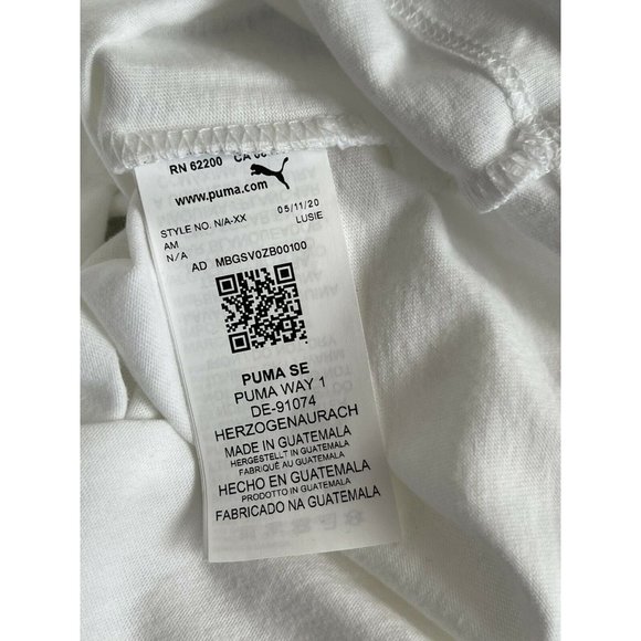 Men’s T-Shirt PUMA OFF SET TEE White #TD31748 Short Sleeve,Crew Neck Size L - Picture 11 of 11